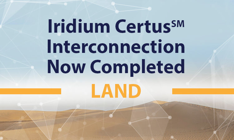 IEC TELECOM TAKES MISSION CONNECTIVITY TO SUPERIOR LEVELS WITH IRIDIUM CERTUS℠