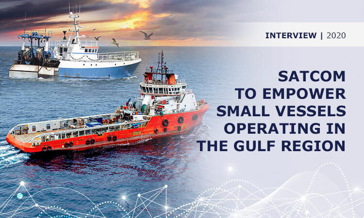Satcom technology empowers small vessels in the Gulf