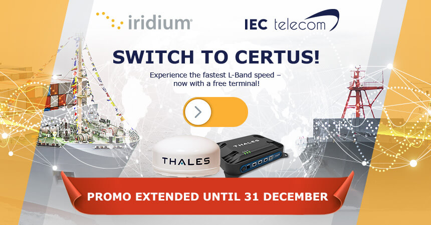 The incredible Switch to Certus offer extends to December 31, 2020