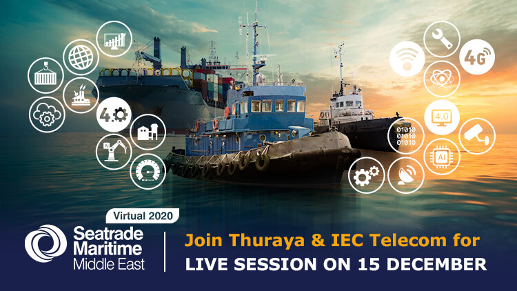 IEC Telecom & Thuraya to host a session at Seatrade Maritime Middle East 2020 Virtual Conference