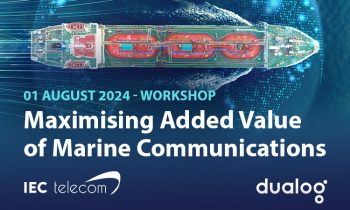 IEC Telecom & Dualog to hold joint workshop on marine communications during Inamarine 2024