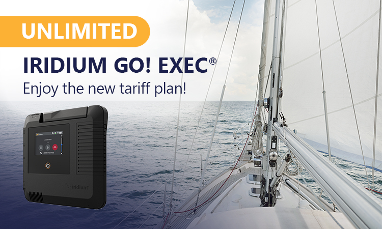 IEC Telecom offers new unlimited data plan on Iridium Go! execTM