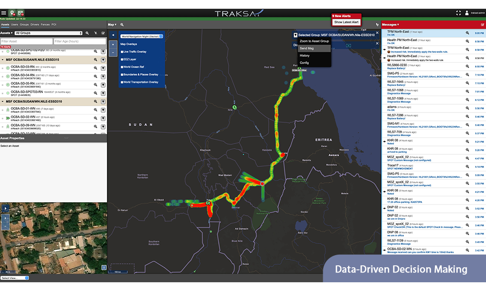 TrakSat Tracking Land | IEC Telecom