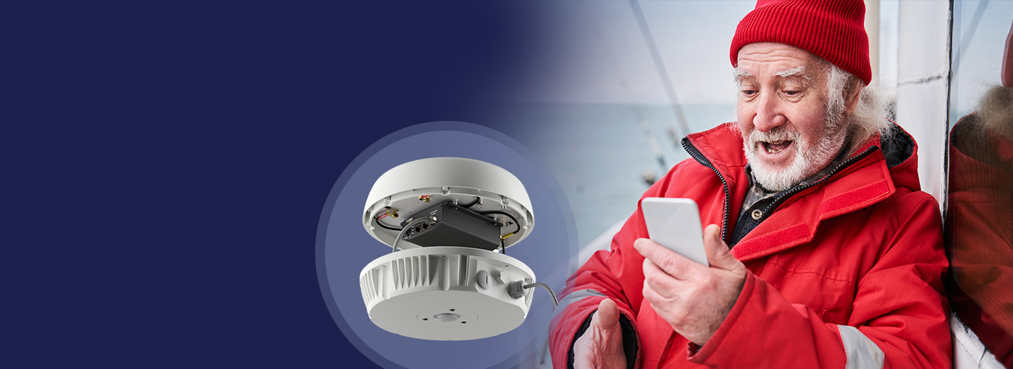 DEDICATED 4G/5G SOLUTION FOR FISHING BOATS