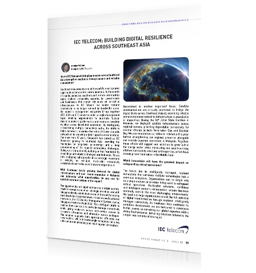 IEC Telecom on Building Digital Resilience Across Southeast Asia